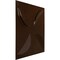 Ekena Millwork 19 5/8in. W x 19 5/8in. H Pinwheel EnduraWall Decorative 3D Wall Panel Covers 2.67 Sq. Ft. WP20X20PIAMB - alternate 2
